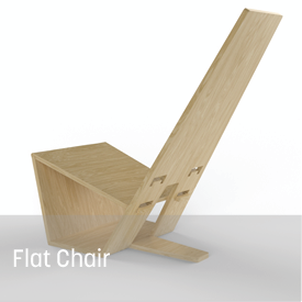 Flat chair