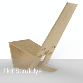 Flat katlanabilir sandalye