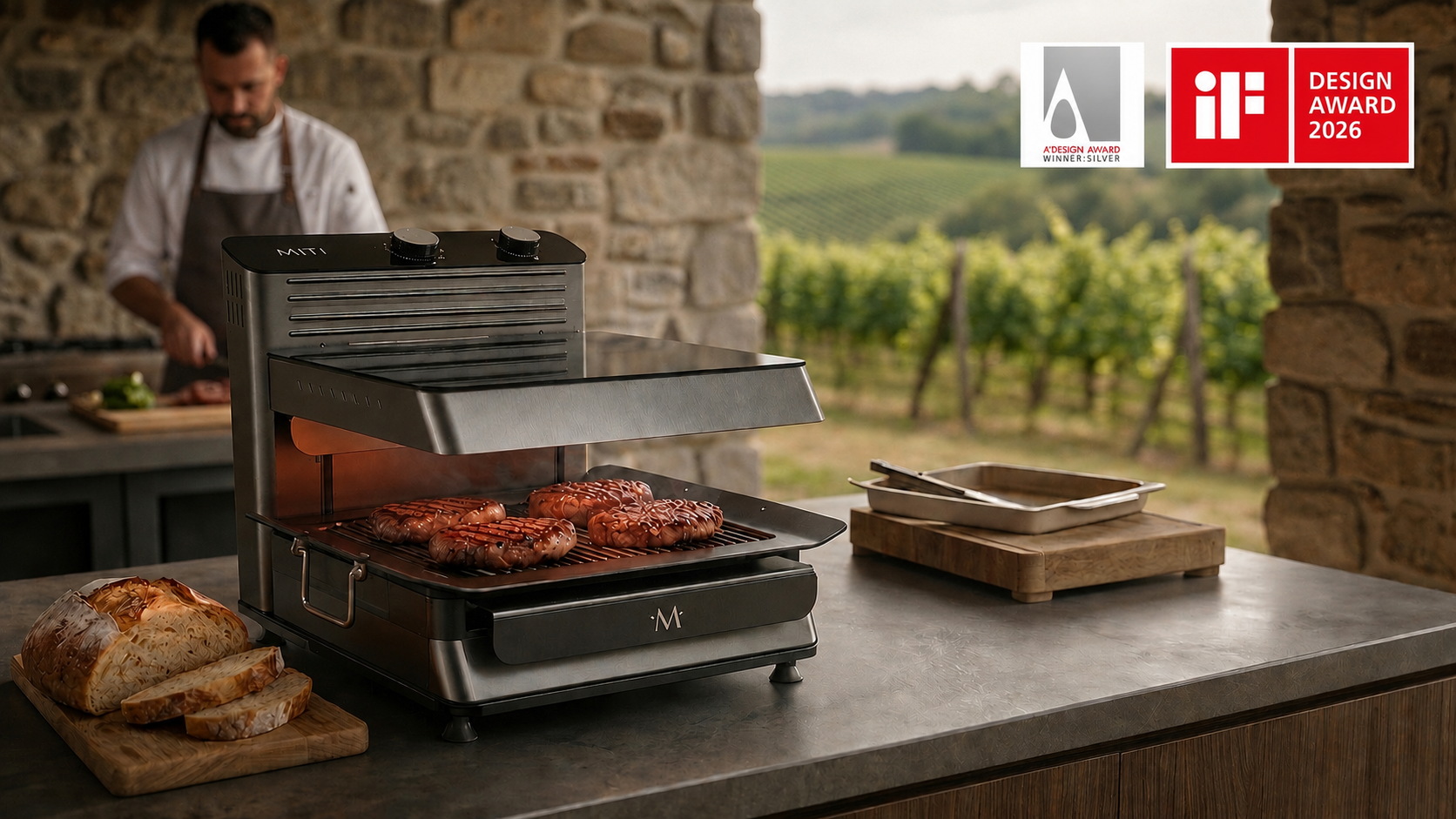 MiiTi — Infrared Smokeless Grill
